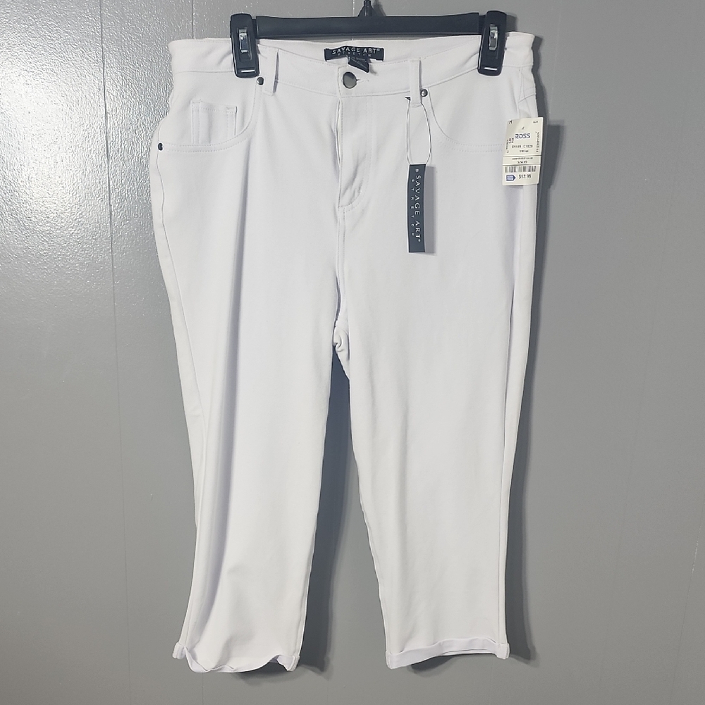White Ankle & Cropped Jeans